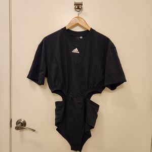 NWT Adidas black leotard
